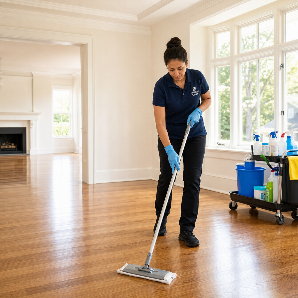 A clean and safe living room environment for children and pets, cleaned with eco-friendly products."
